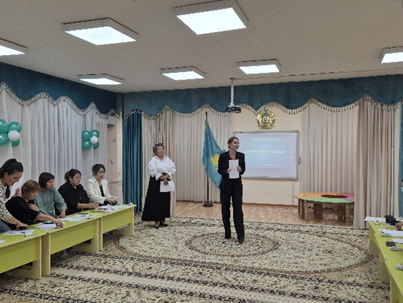 КП жұмысы «Балабақша мен ата – аналар арасындағы байланыс»